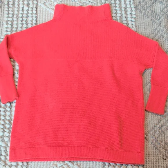 Free People Slouchy Ottoman Tunic Audacious (Orange) xs - Picture 4 of 7